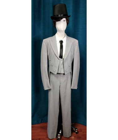 Grey Tails Suit ADULT HIRE